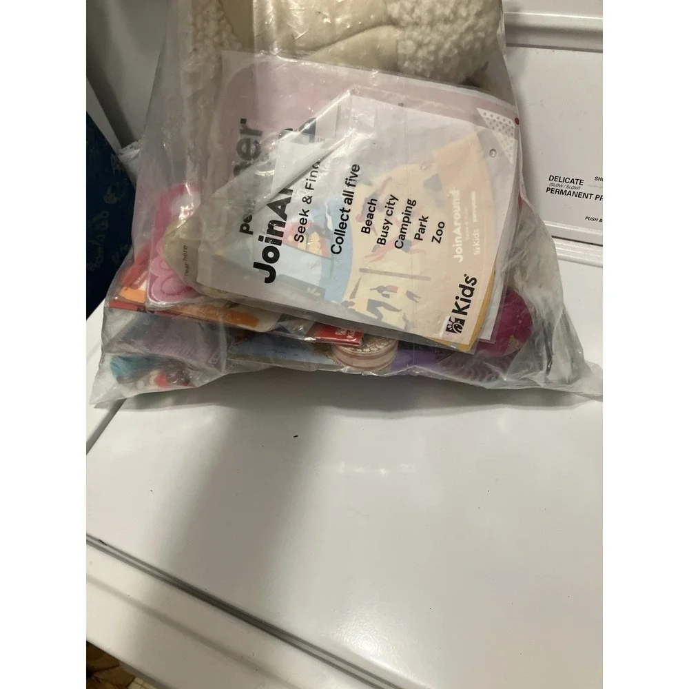 Grab Bag Of Monster High, Plushies, Chick Fil A Toy Figures 2 Lbs 3.6 Oz.